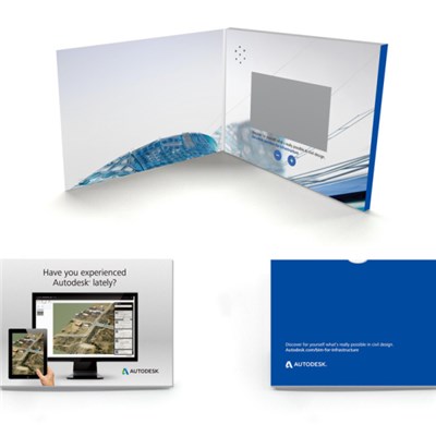 Hardcover 5 Video Greeting Card
