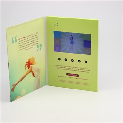 Hot Sale LCD Video Greeting Card