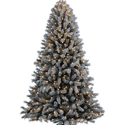 White Christmas Tree With LED Lights
