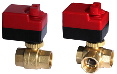 Manual Switch 3-wire SPDT Motorized Ball Valve