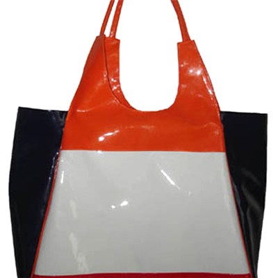 Colourful Vanish Leather Tote Bag