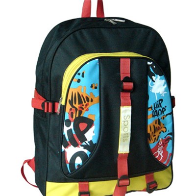 Colourful Printed Mulifunction Backpack Sports Bag