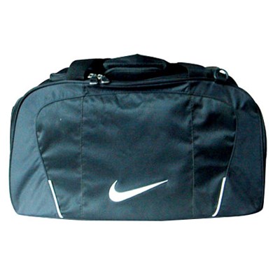 Jacquard-coated PU Multipocket Duffle Bag