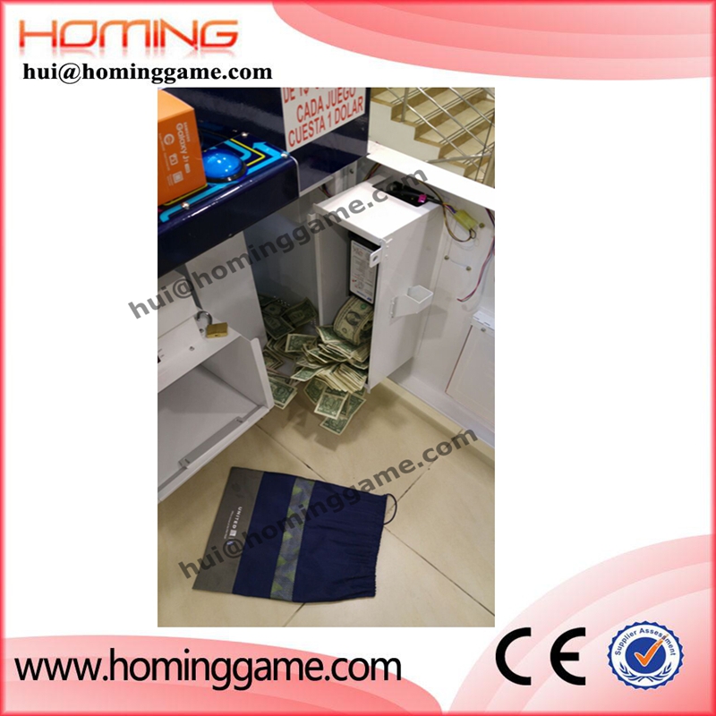 Good quality coin operated game machine,key master prize vending machine for 