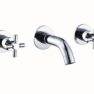 Solid Brass Concealed Basin Faucets