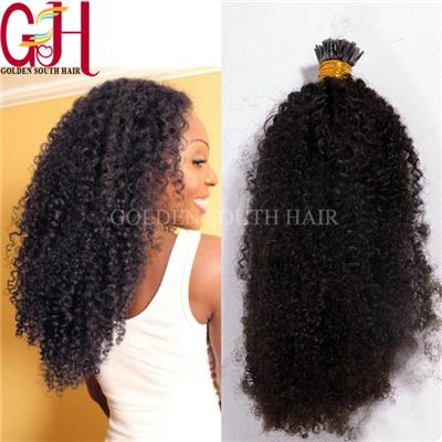 Kinky Curly Fusion Hair Extensions