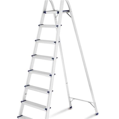 8 Steps Aluminum Household Ladder With EN131 Approval