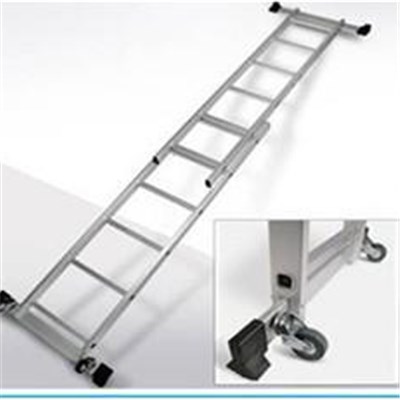 EN131 Adjustable Height Scaffolding Ladder