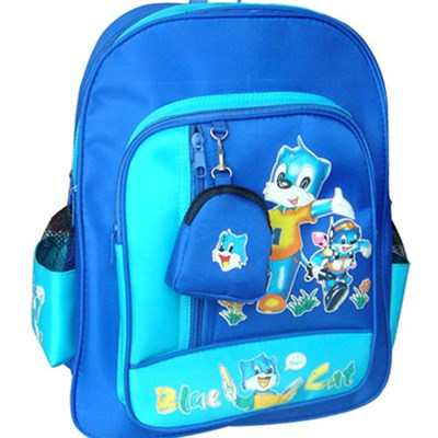 Micro Fiber School Backpack With Printing Pattern
