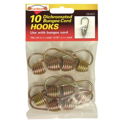 10PC Bungee Cord Hooks