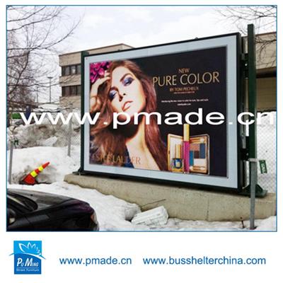 led advertising scrolling light box for display