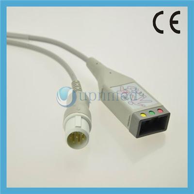 Philips M1600A, M1580A Compatible ECG Trunk Cable