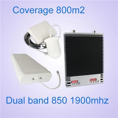 27dBm 850 1900 Dual Band Signal Booster MGC AGC ALC