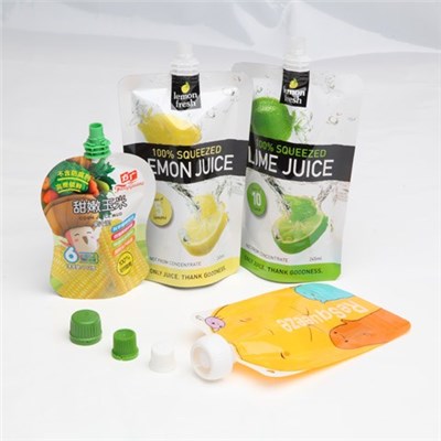250ml Stand Up Pouch With Spout For Drinking