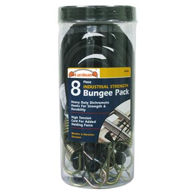 8PC Industrial Strength Bungee