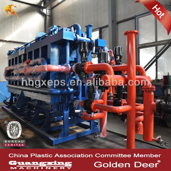 CE Certificated Air Cooling Guangxing Tech Automatic EPS Block Machine