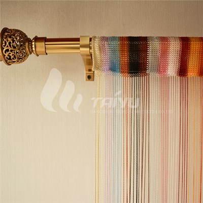 Multicolor Warp Knitting String Curtain