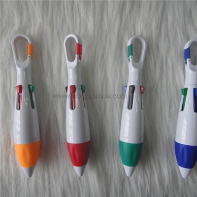 Carabiner 4 Colors Pen