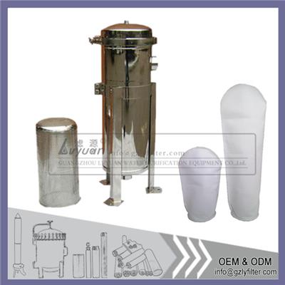 Single Bag Filter Housing With Thread