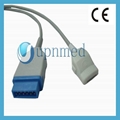 GE To LNOP Compatible Spo2 Adapter Cable