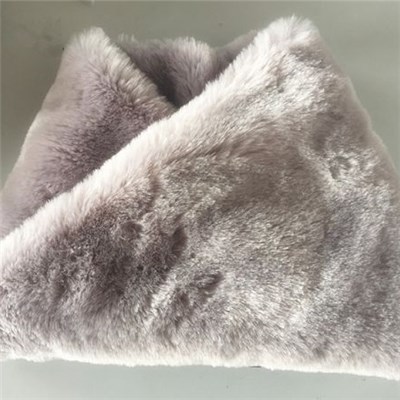 Fashion Faux Fur solid color lady knitted twist snood manufacturers
