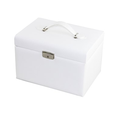 PU Leather Jewelry Boxes With Mirror