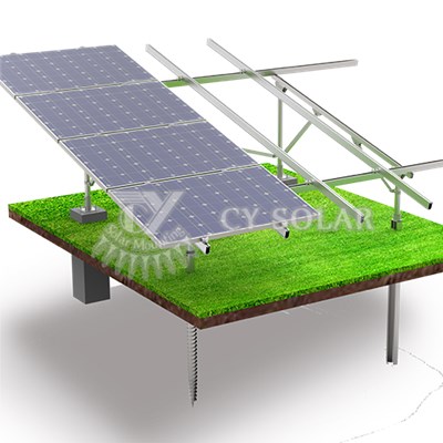 Round-shape Ground Solar Mounting System