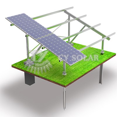 Aluminum Ground Solar Mounting System