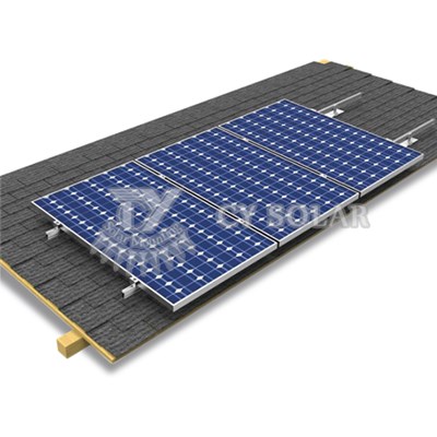Asphalt Shingle Roof Solar Mounting System