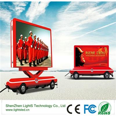 p8 truck high resolution  led screen for outdoor