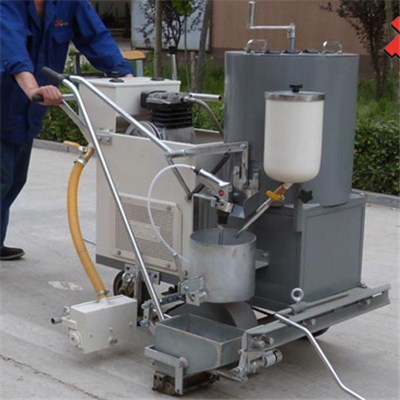 TT-FFG-I Self-propelled Two-component Cold Plastic Road Marking Machine For Screeding Marking