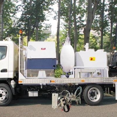 TT-Q50-CP1600 Cold Paint And 2-component High Pressure Airless Spraying Marking Truck