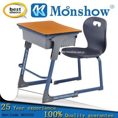 Adjustable Single Desk And Chair