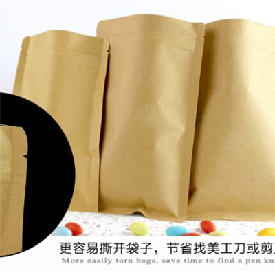 Brown Kraft Paper Bag Use Use For Food