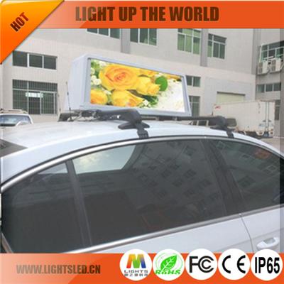 p5 taxi roof display for advertising
