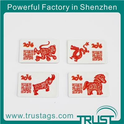 Twelve Chinese Zodiac Signs Anti Metal Tags