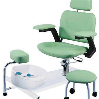 Electric Spa Pedicure Chair With Stool