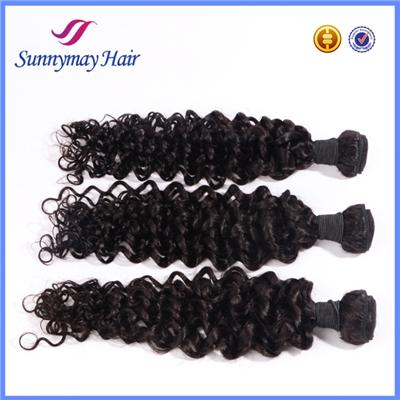 Top Quality Unprocessed Wholesale 100% Brazilian Human Virgin Deep Curly Hair Extensions For Black Women
