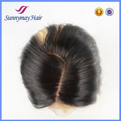New Products Silk Straight Human Peruvian Hair Silk Base Lace Closure