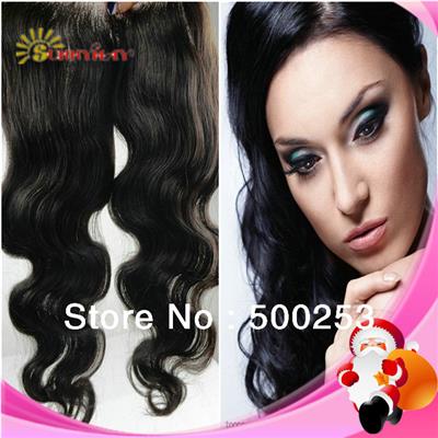 Sunnymay 100%Europern Human Virgin Hair Lace Closure With Baby Hair 3*4 Body Wave In Stock
