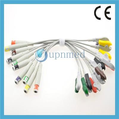 Clip ECG Electrode Adapter Cable