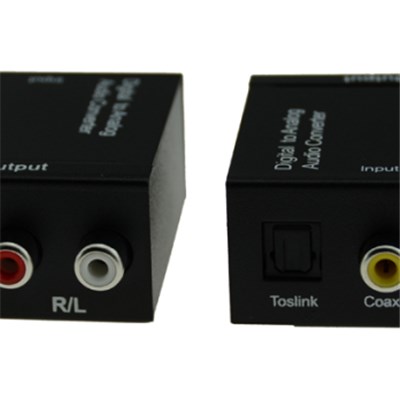 Digital To Analog R/L Audio Converter