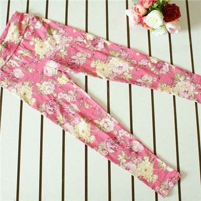The New 2015 Summer Korean Pencil Pants, Fashion Printed Leggings Nine Minutes Of Pants Spot Of Cultivate One''s Morality