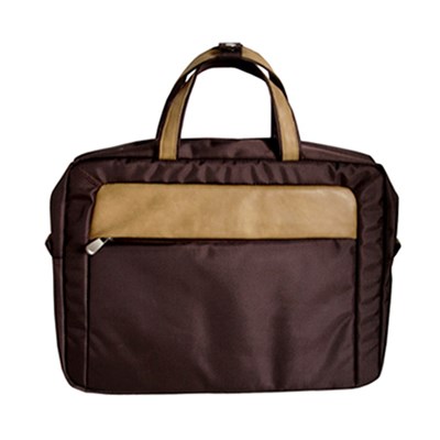 1680D+PU Leather Laptop Bag