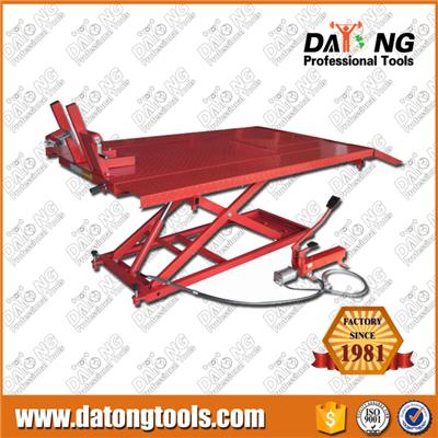 1500lbs Hydraulic Air Motorcycle ATV Scissor Lift With Wide Plate