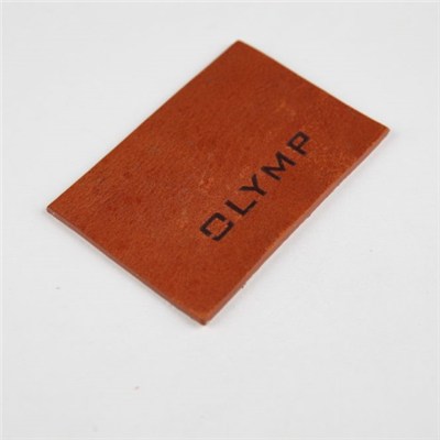 No MOQ Jeans Embossed Logo Leather Label