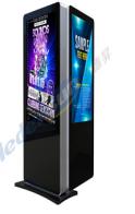 66 3G WIFI double sided outdoor P4 LED display advertising player 