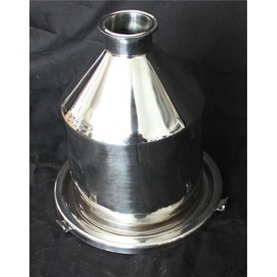 Stainless Triclamp Conical Hopper With Lid