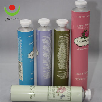 Cosmetic laninated tube aluminum plastic colorful tube