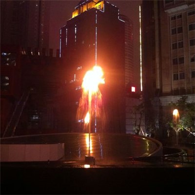 Fire Mix Water Fountain